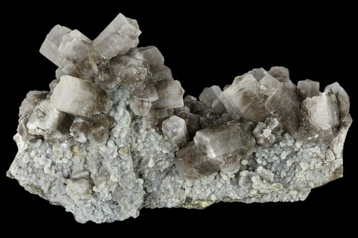 Hexagonal, Columnar Calcite Crystal Cluster - Fluorescent! #115491